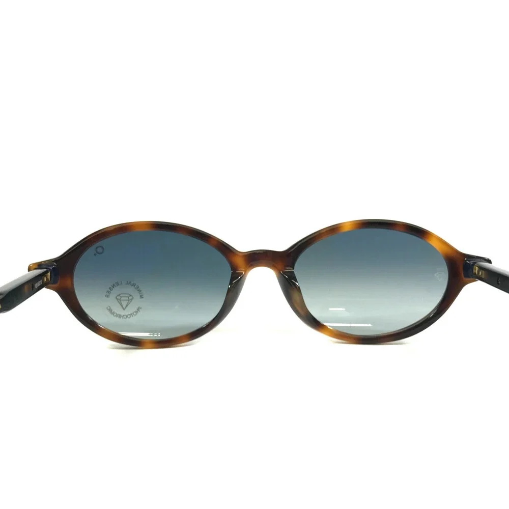Etnia Barcelona Sunglasses DELOS HVDB Havana Blue Frames w/ Gradient Blue Lenses